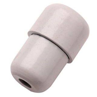 Cord connector, White