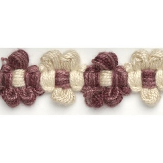 Jive applique braid, Aubergine