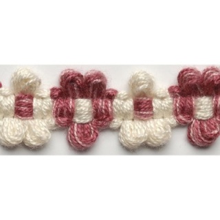 Jive applique braid, Pink