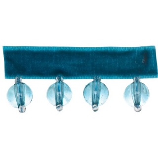 Small Bead trim, Turquoise