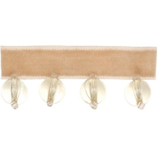 Small Bead trim, Ivory