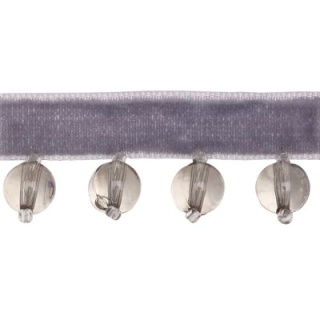 Small Bead trim, Grey