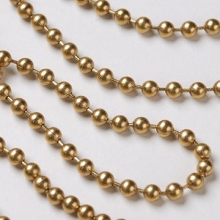 Bright Brass finish operating chain
