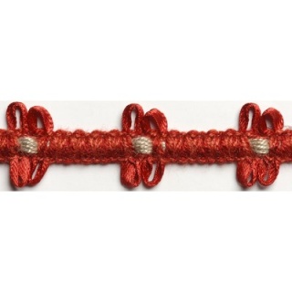 Jive ribbon braid, Red