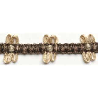 Jive ribbon braid, Brown