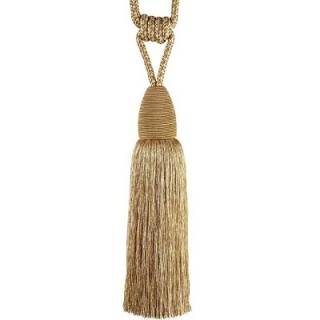 Jive 2 single tassel tieback, Gold