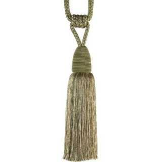 Jive 2 single tassel tieback, Green