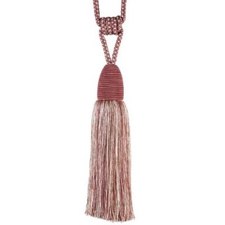 Jive 2 single tassel tieback, Pink