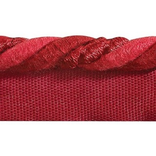 Trends flanged cord, Ruby