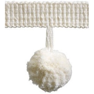 Trends pompom fringe, Pearl