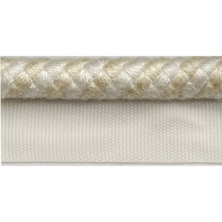 Jive spiral flanged cord, Cream