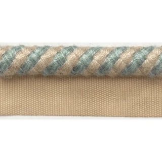 Jive spiral flanged cord, Aqua