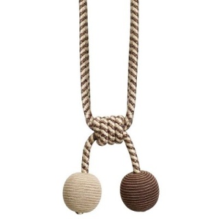 Jive Ball tieback, Brown