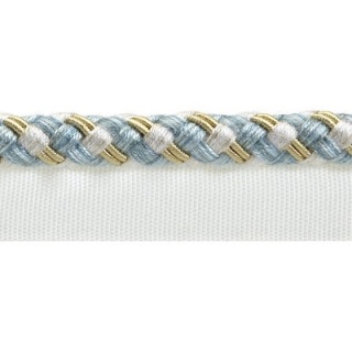 Highland flanged cord, Aqua