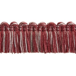Highland cut ruche, Ruby