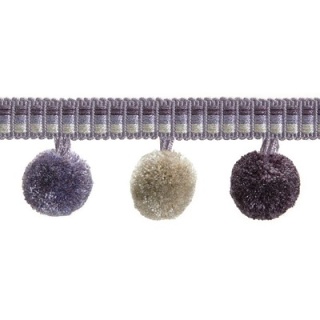Highland pompom trim, Thistle