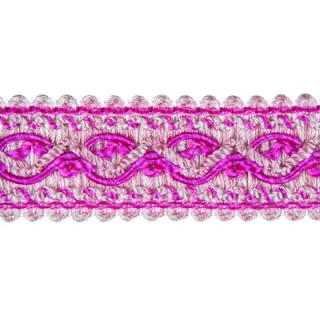 Interlude braid, Cerise