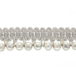 Radiance bead trim, Pearl