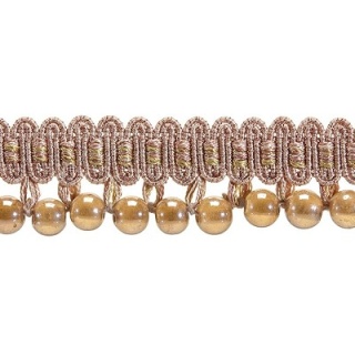 Radiance bead trim, Rose Gold