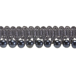 Radiance bead trim, Pewter