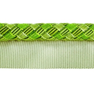 Verona flanged cord, Lime Green
