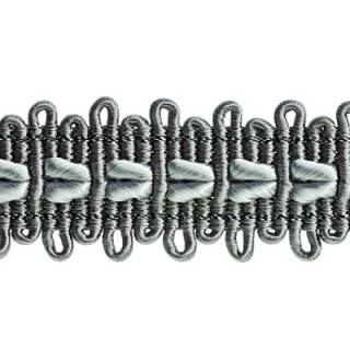 Verona braid, Silver Grey