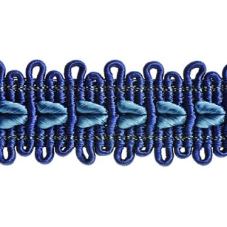 Verona braid, Indigo