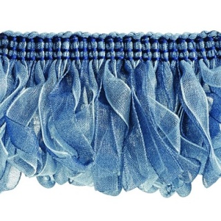 Verona ribbon ruche, Indigo