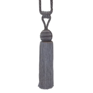 Verona tieback, Silver Grey