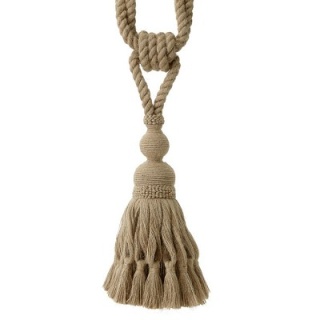 Naturals Collection large tieback, Jute