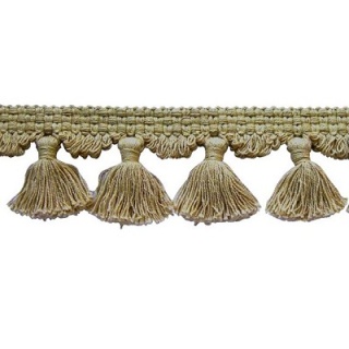 Natural Collection tassel fringe, Jute