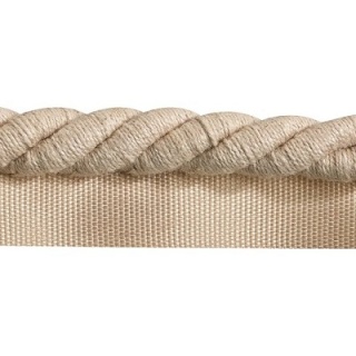 Natural Collection flanged cord, Linen