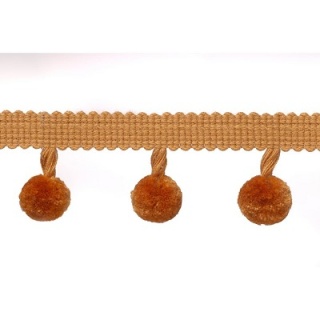 Supernova pompom fringe, Gold