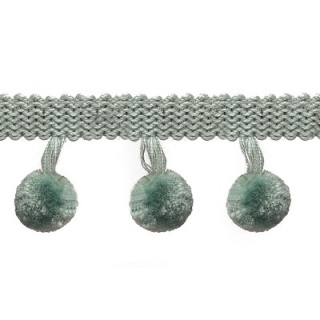 Supernova pompom fringe, Light Blue