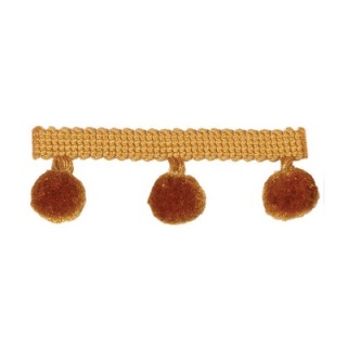 Pompom Fringe Gold
