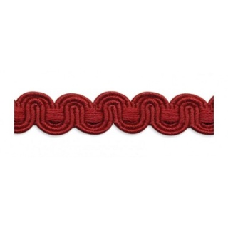 Chiswick scroll gimp, Burgundy