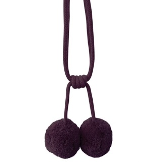 Hygge tieback, Damson