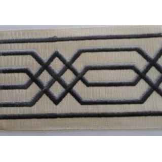 Jedburgh wide braid, Charcoal