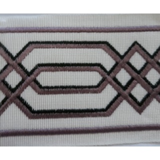 Jedburgh wide braid, Plum