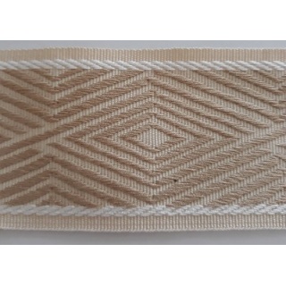 Peebles wide braid, caramel