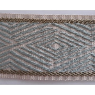 Peebles wide braid, duck egg
