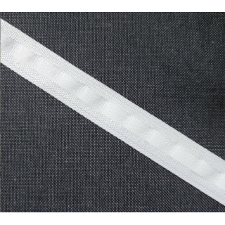 White roman blind tape