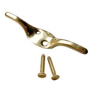 Cord Cleat Brass