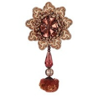 Princess rosette and beads, Flower
