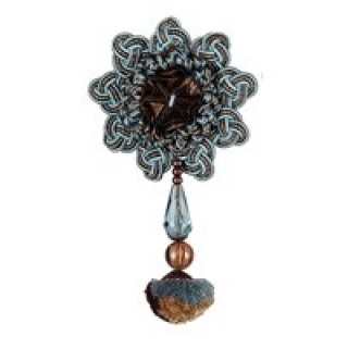 Princess rosette and beads, Frost