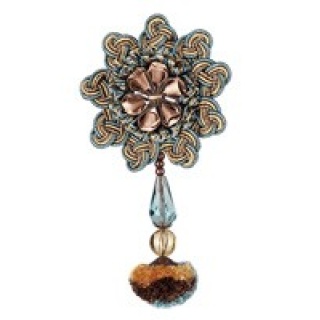 Princess rosette and beads, Waves