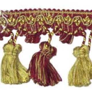 Antique tassel fringe, colour 7391