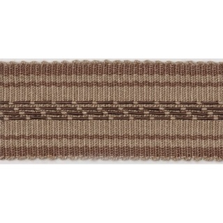 Coventry straight braid, Coffee
