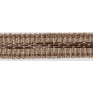 Coventry narrow braid, Coffee