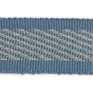 Coventry striped braid, Blue